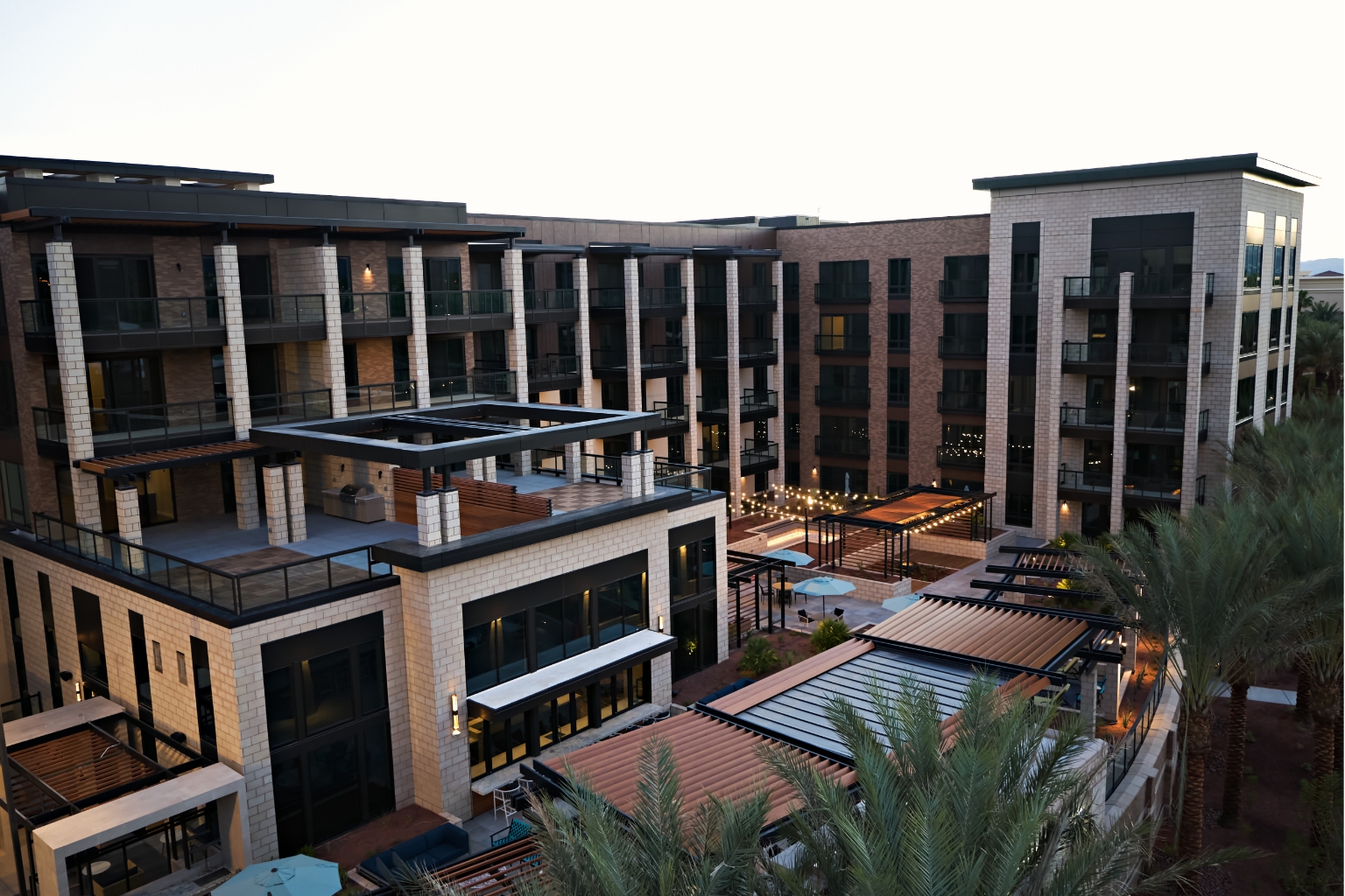 exterior shot of life time living Henderson