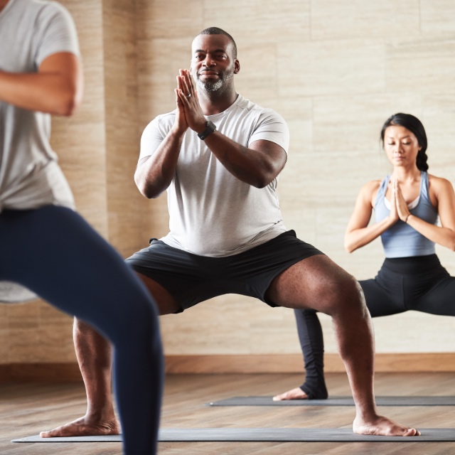 Image of yoga class in Life Time studio