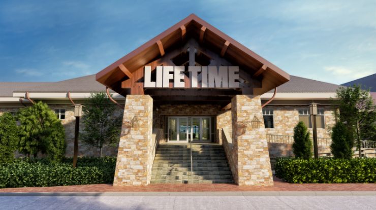 The exterior of Life Time McKinney at Craig Ranch