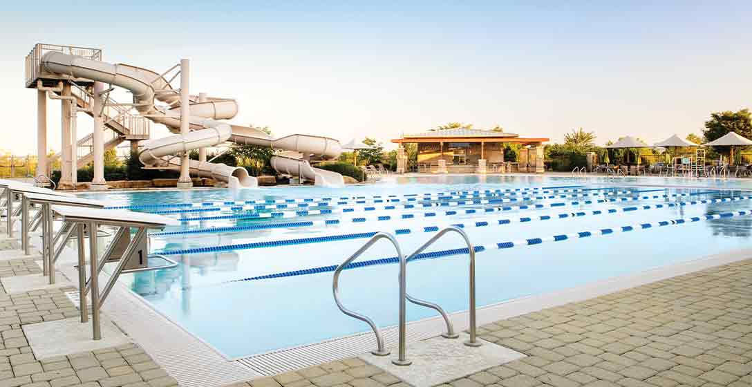 Premier Athletic Club Pool And Spa Life Time Garden City