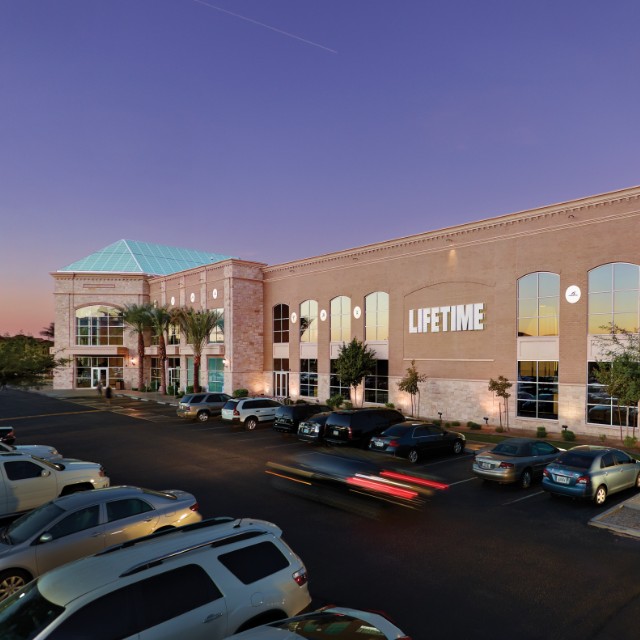 Building exterior at a Life Time North Scottsdale