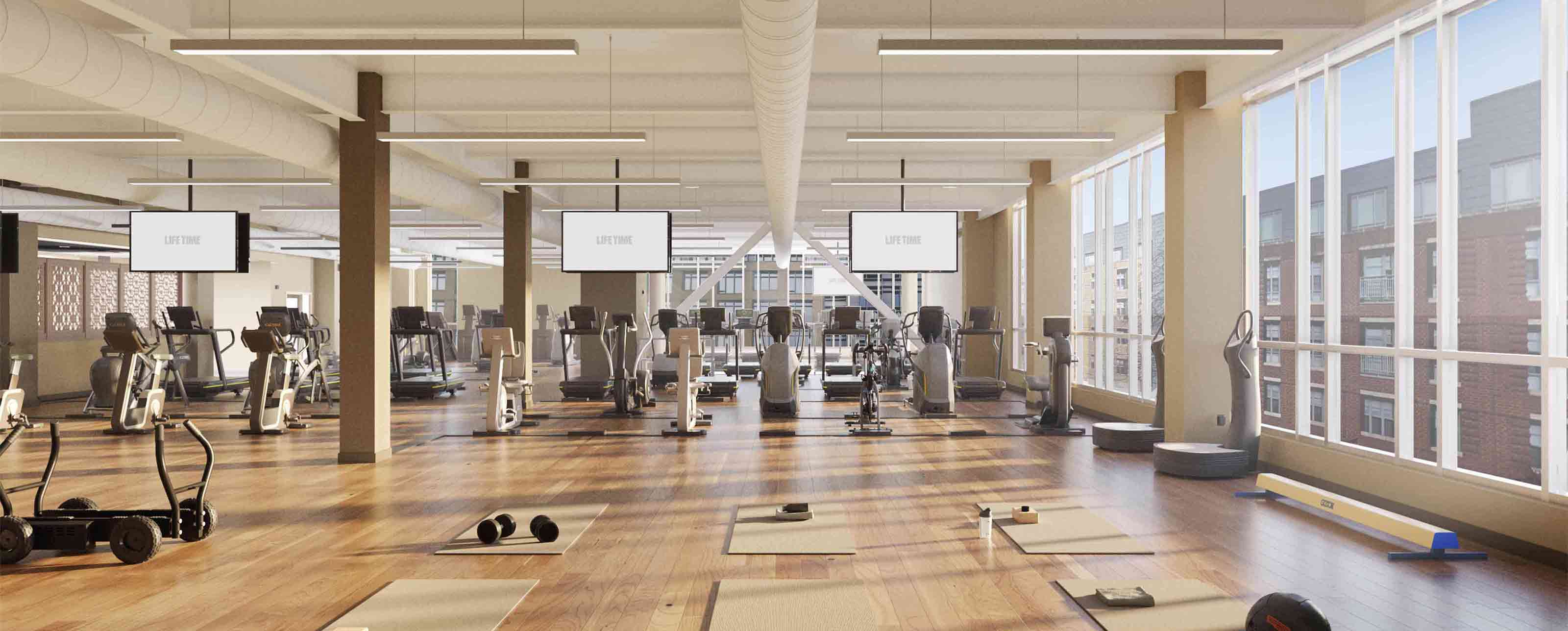 Explore Life Time Medford at Station Landing's Luxury Spaces Life