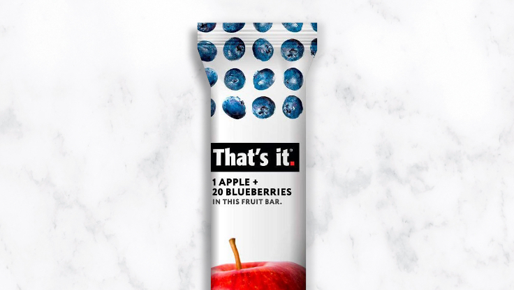 That's it apple blueberry snack