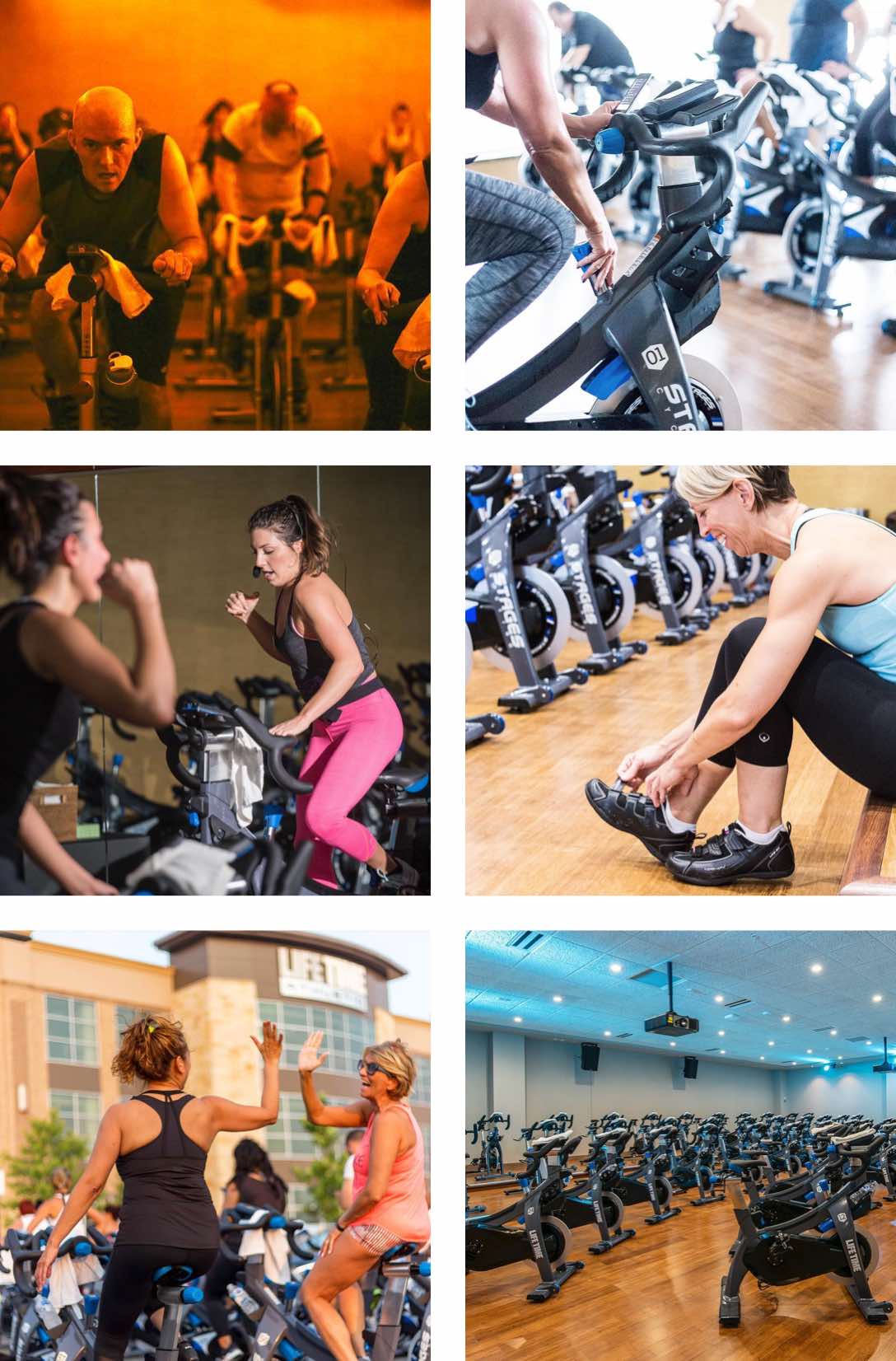 lifetime cycling classes