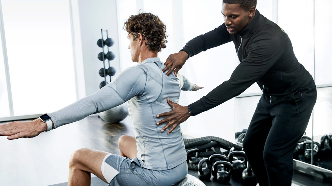 A Physical Therapist at work